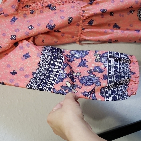 NWT American Rag Cie Dress, Color Orange Navy , Size M - Picture 9 of 17